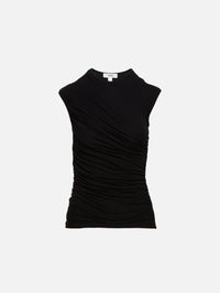 Ester Twist Tank,AGOLDE,BLACK,Image 1