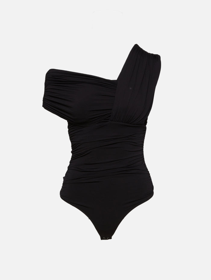 Etienne Bodysuit,AGOLDE,BLACK,Image 1