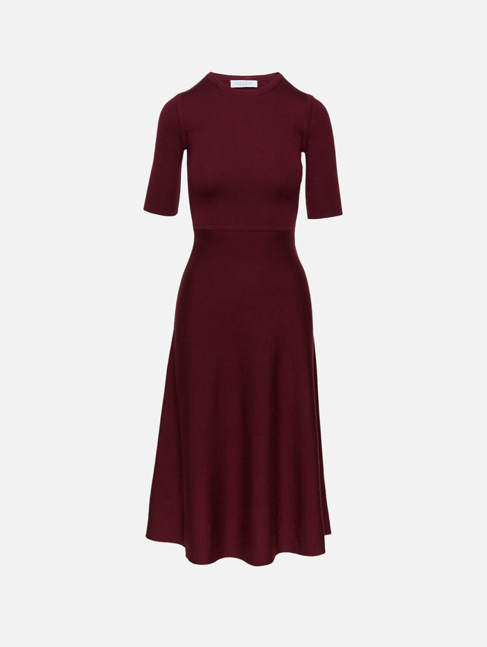 Seymore Dress,GABRIELA HEARST,BORDEAUX,Image 1