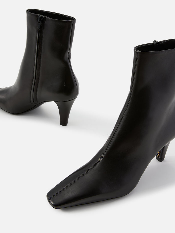 Jill Bootie 75mm,SAINT LAURENT,NOIR,Image 1