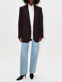 Jill Bootie 75mm,SAINT LAURENT,MARRON GLACE,Image 3