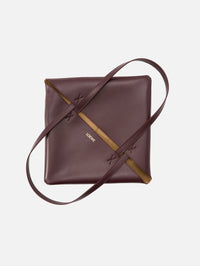 Medium Puzzle Tote,LOEWE,DARK BURGUNDY,Image 4