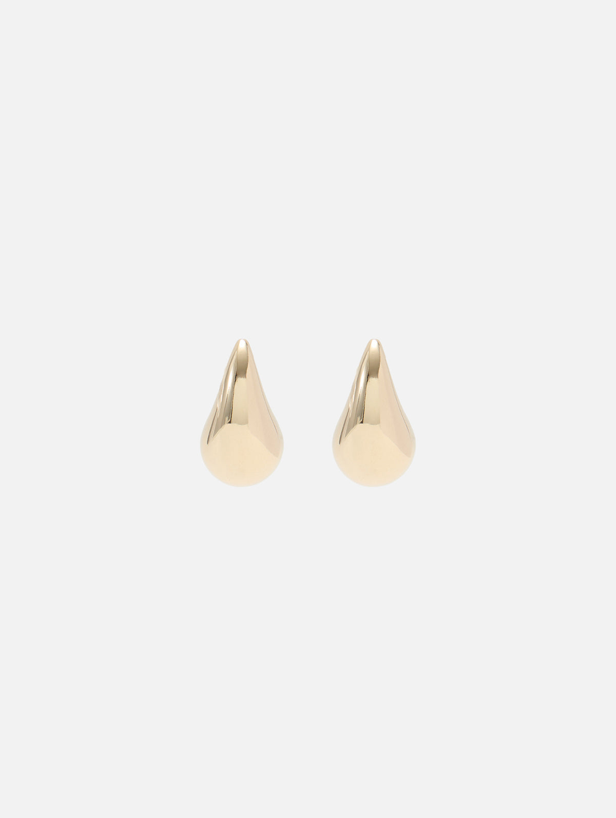 The Teardrop Stud,SHYLEE ROSE,YELLOW GOLD,Image 1