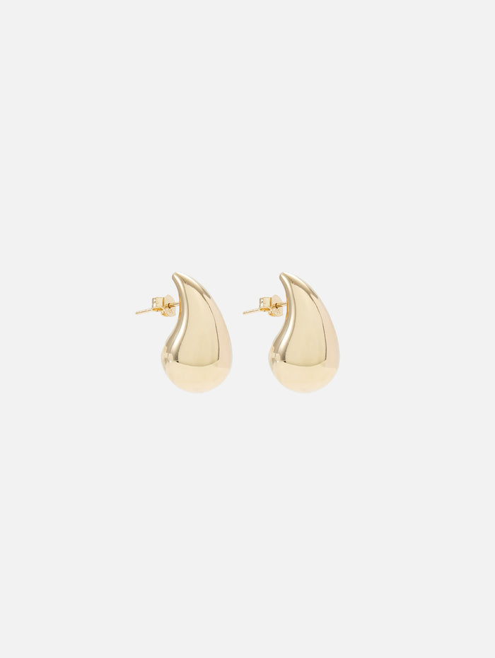 The Teardrop Stud,SHYLEE ROSE,YELLOW GOLD,Image 1