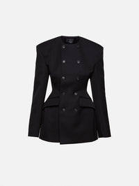 RHW Blazer Dress,WARDROBE.NYC,BLACK,Image 1