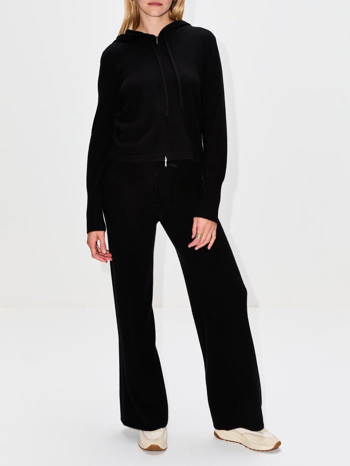 Dolly Zip Up Jacket,ELYSEWALKER LABEL,BLACK,Image 1