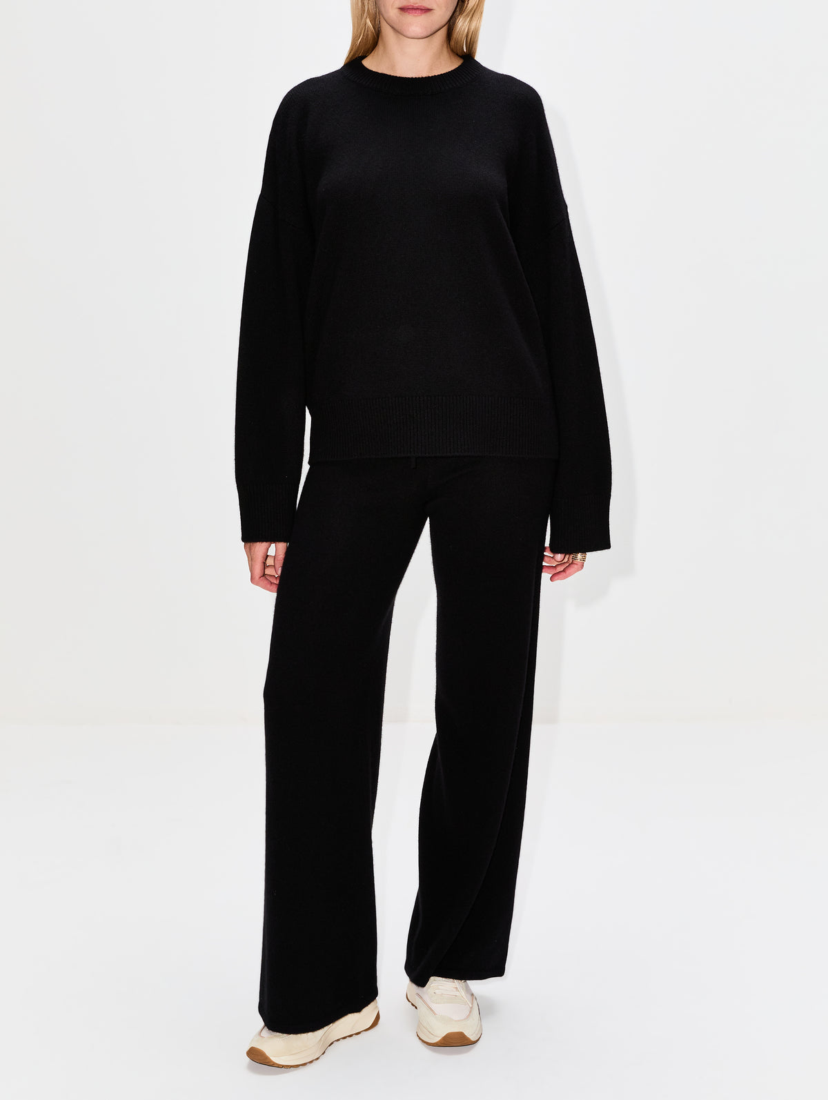 Dash Cashmere Pant,ELYSEWALKER LABEL,BLACK,Image 5