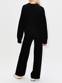 Dutton Pullover Sweater,ELYSEWALKER LABEL,BLACK,Image 6