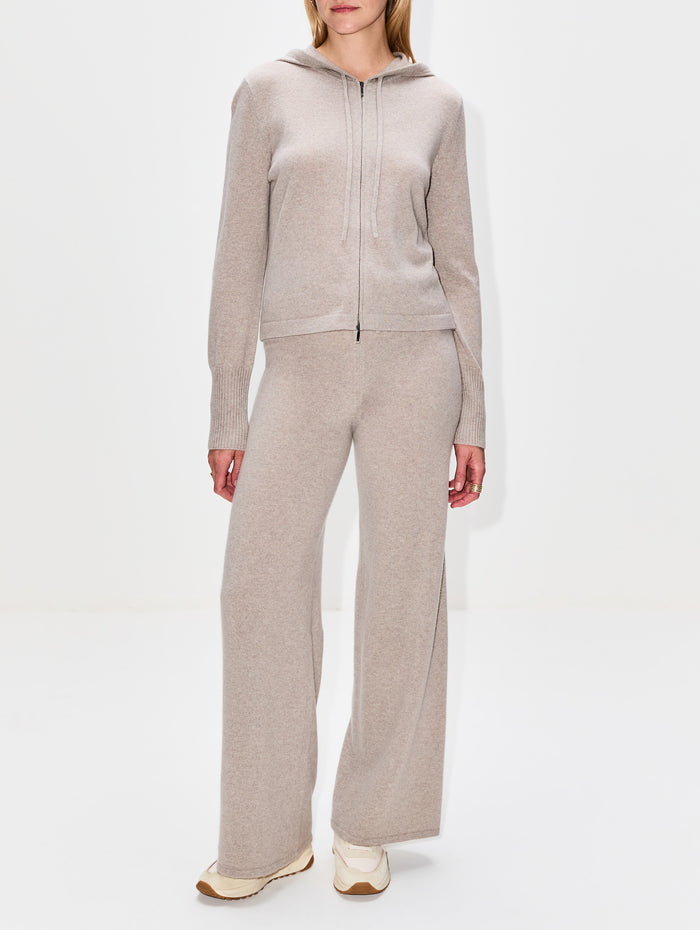 Dash Cashmere Pant,ELYSEWALKER LABEL,OYSTER,Image 1