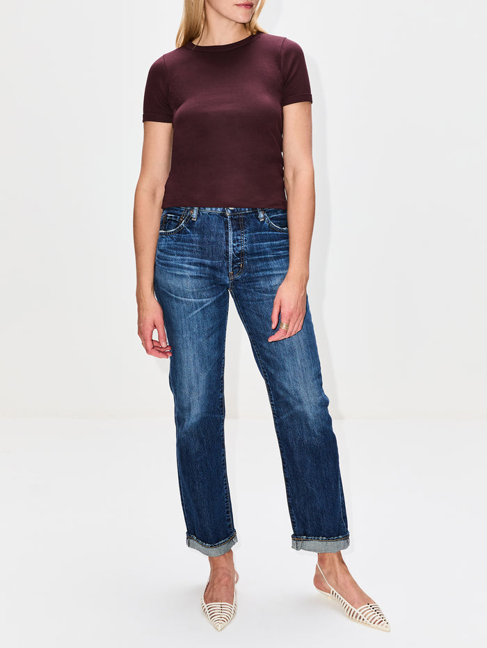 Car Tee,FLORE FLORE,CHOCOLATE PLUM,Image 1