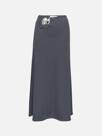 Trio Stone Skirt,CHRISTOPHER ESBER,STEEL,Image 1