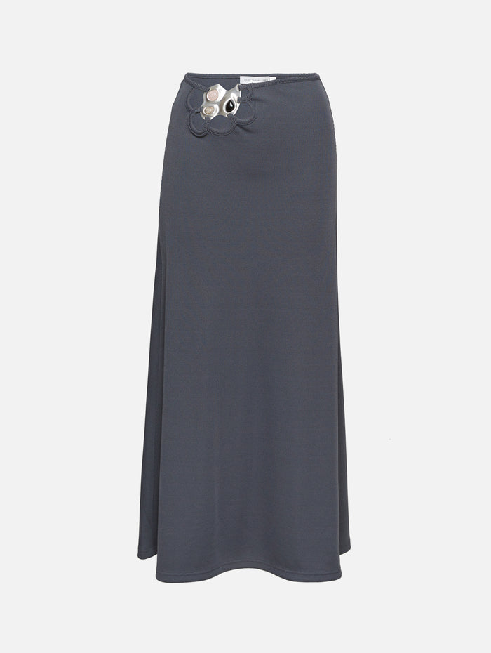 Trio Stone Skirt,CHRISTOPHER ESBER,STEEL,Image 1