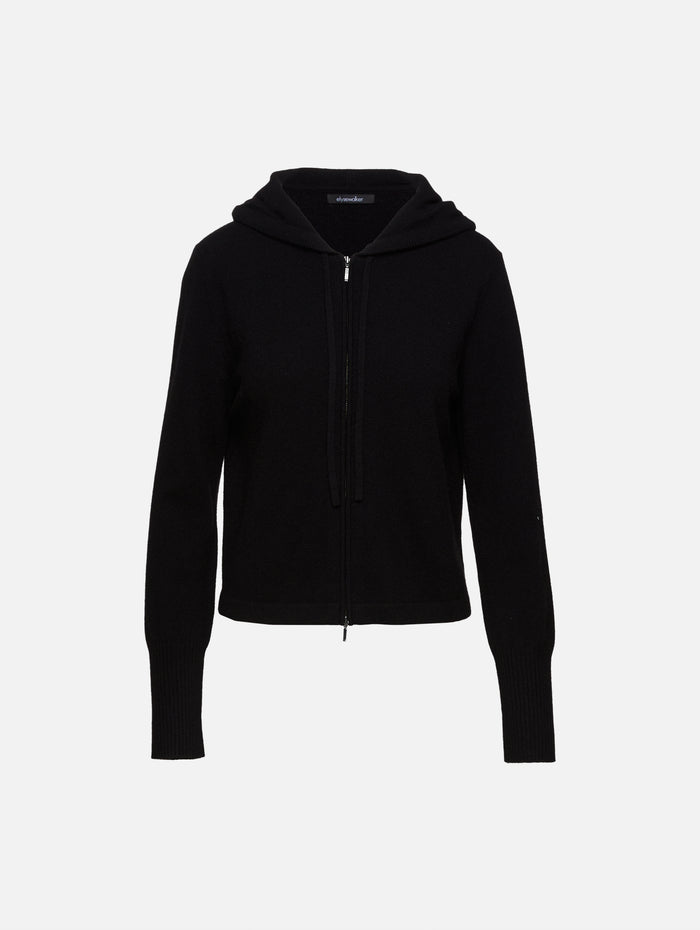 Dolly Zip Up Jacket,ELYSEWALKER LABEL,BLACK,Image 1