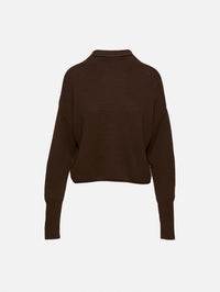 Dame Mock Neck Sweater,ELYSEWALKER LABEL,BLACK,Image 1