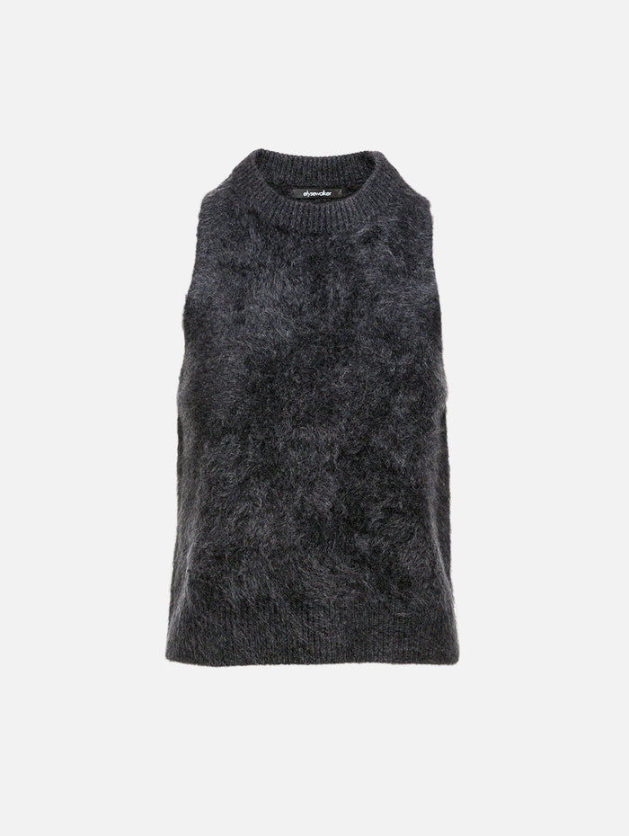 Duffy Sweater Tank,ELYSEWALKER LABEL,CHARCOAL,Image 1