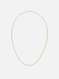 18" Thick Box Chain,HELENA ROSE,YELLOW GOLD,Image 1