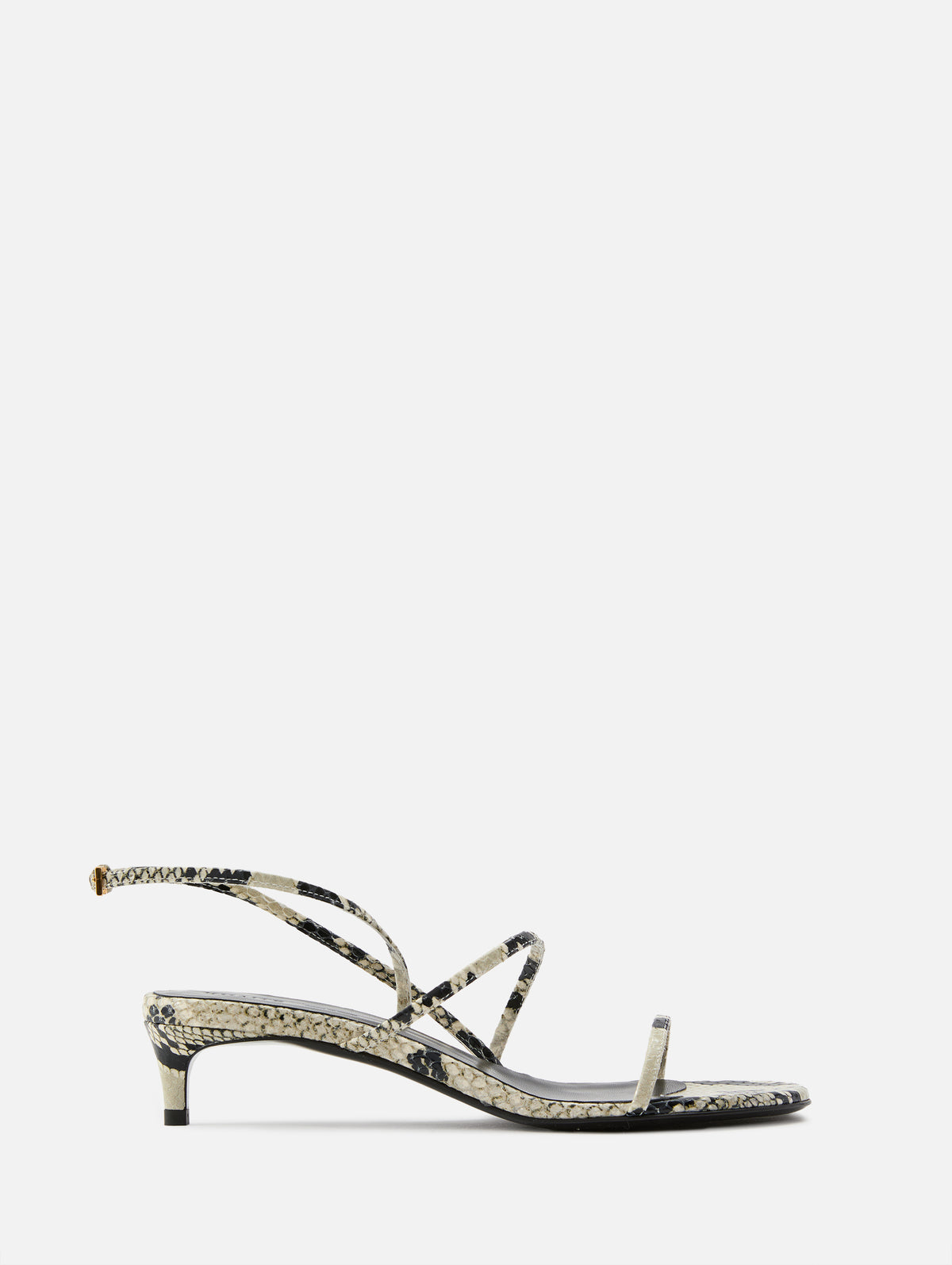 Loop Kitten Heel Sandal 35mm,KHAITE,NATURAL,Image 1