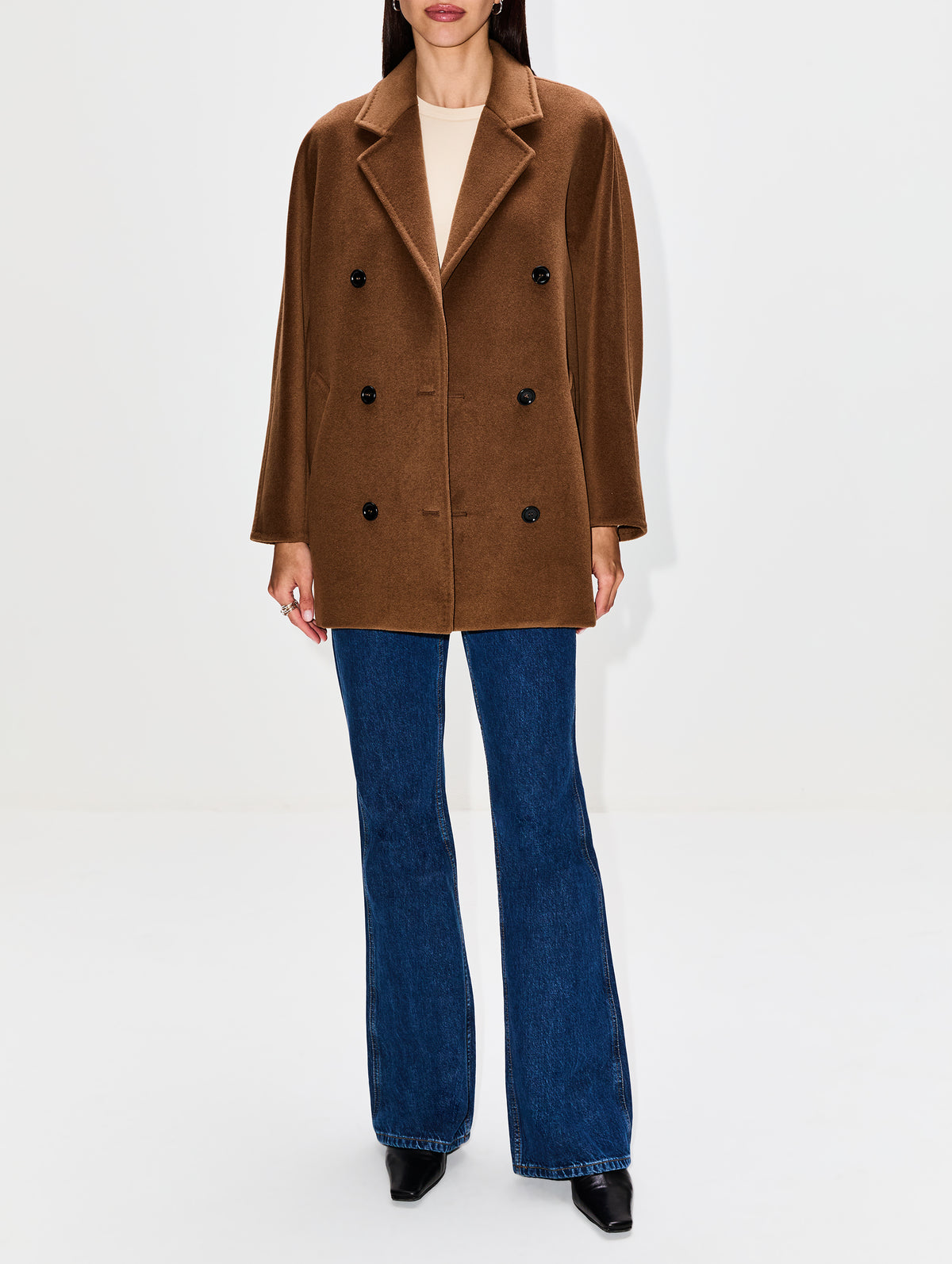 Rebus Coat,MAX MARA,ULTRAMARINE,Image 2