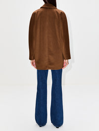 Rebus Coat,MAX MARA,ULTRAMARINE,Image 3