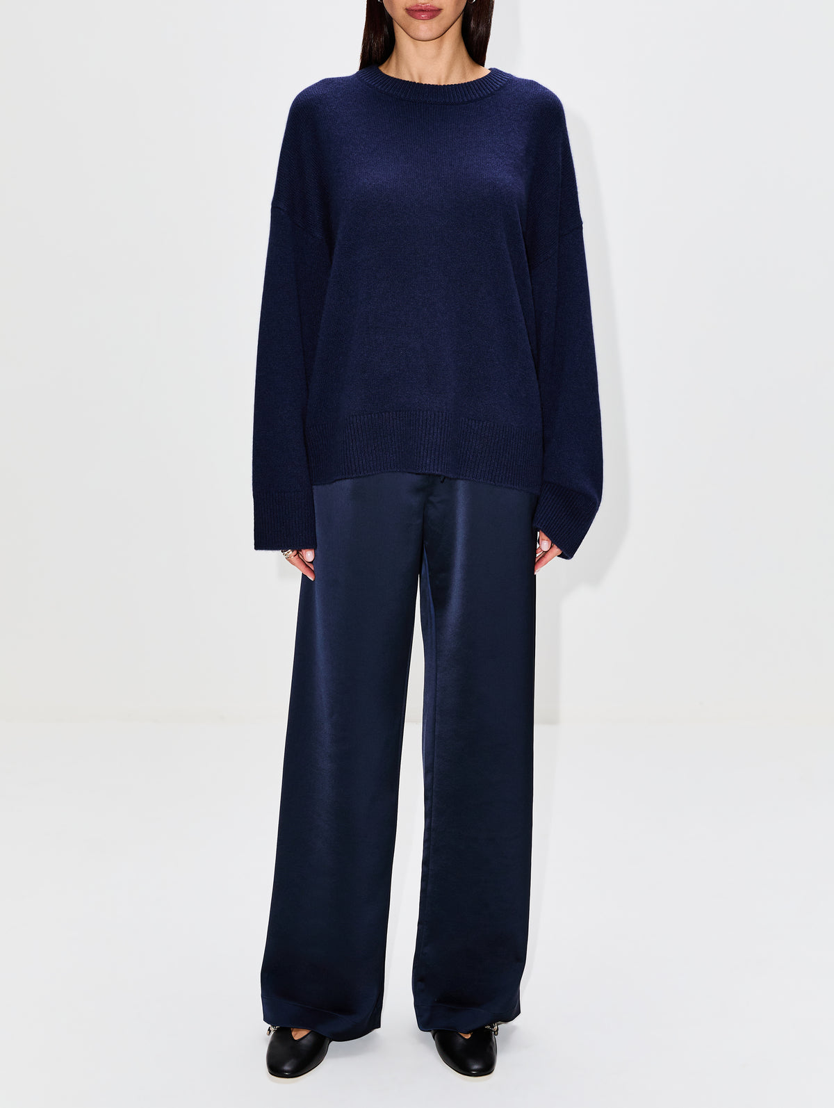 Dutton Pullover Sweater,ELYSEWALKER LABEL,BLACK,Image 7