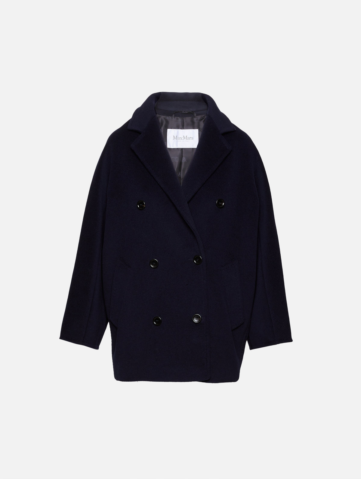 Rebus Coat,MAX MARA,ULTRAMARINE,Image 4
