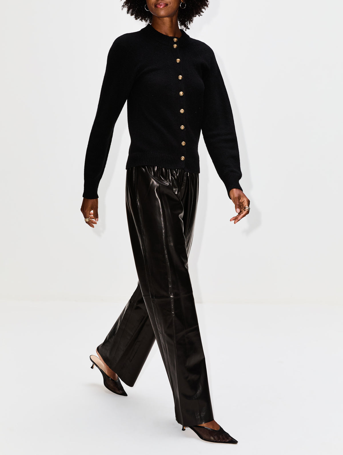 Olan Pant,NOUR HAMMOUR,TRUFFLE,Image 7