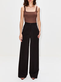 Vaughn Square Tank,ELYSEWALKER LABEL,BLACK,Image 2