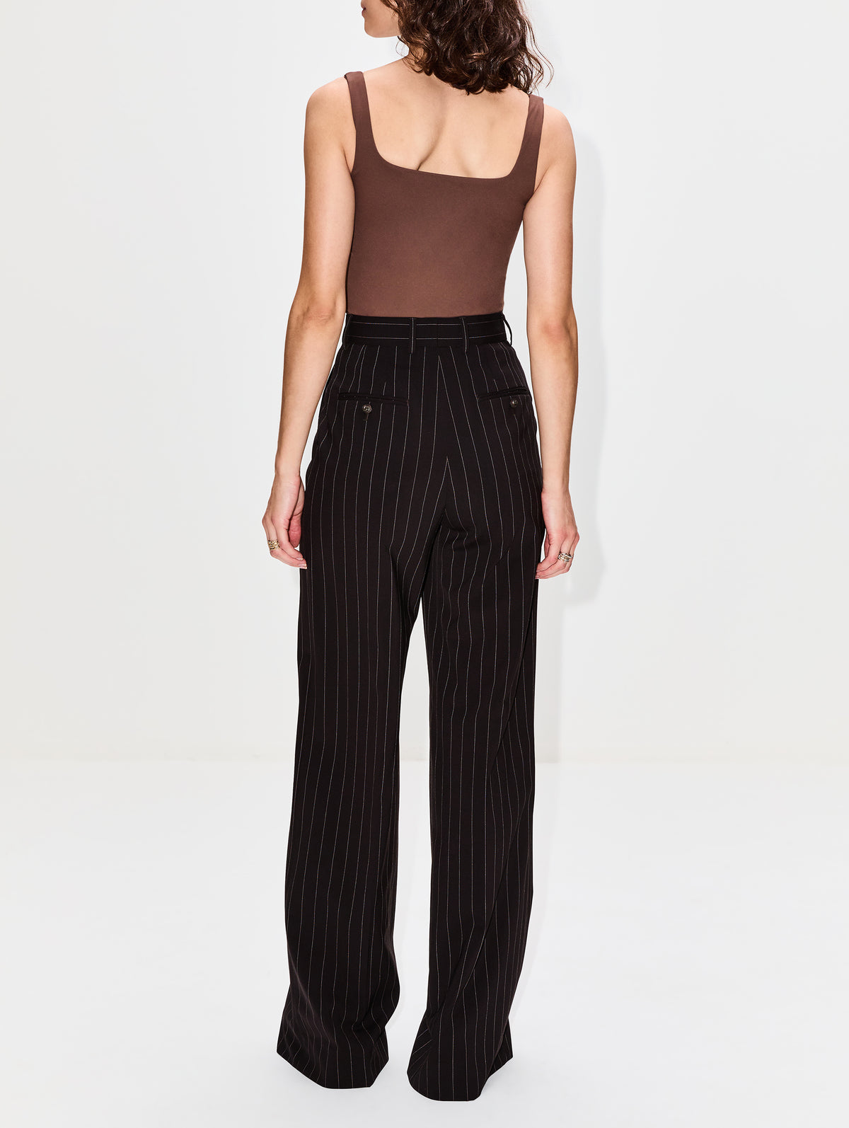 Vaughn Square Tank,ELYSEWALKER LABEL,BLACK,Image 3