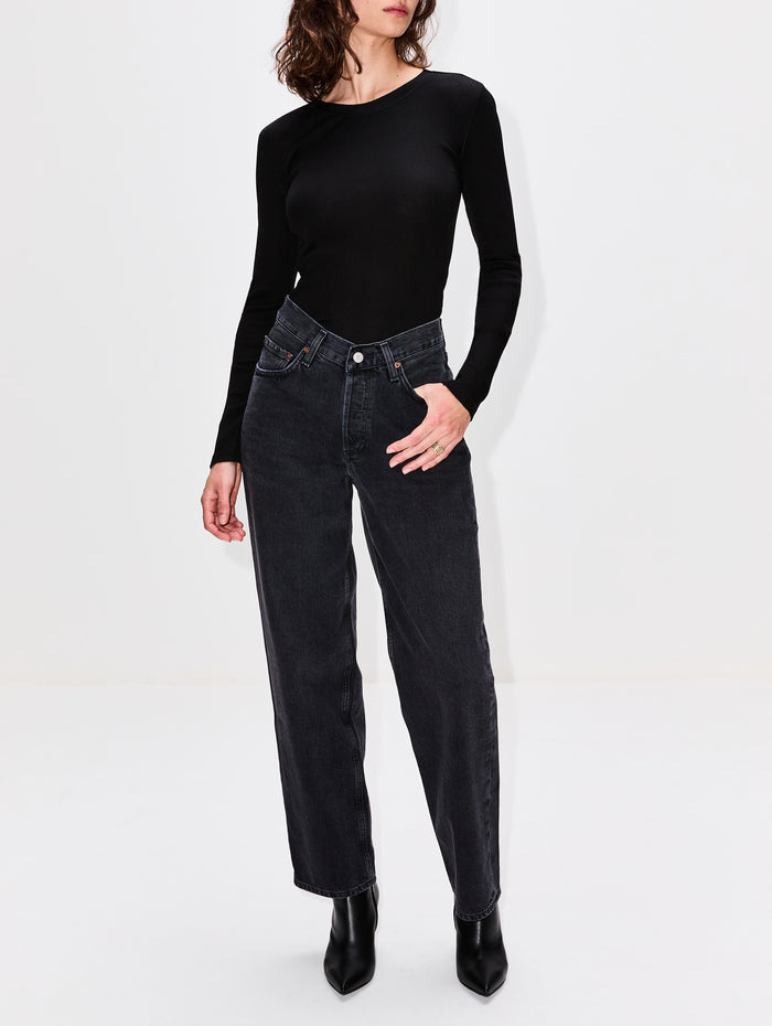 V-Waist Baggy Jean,AGOLDE,HITCH,Image 1