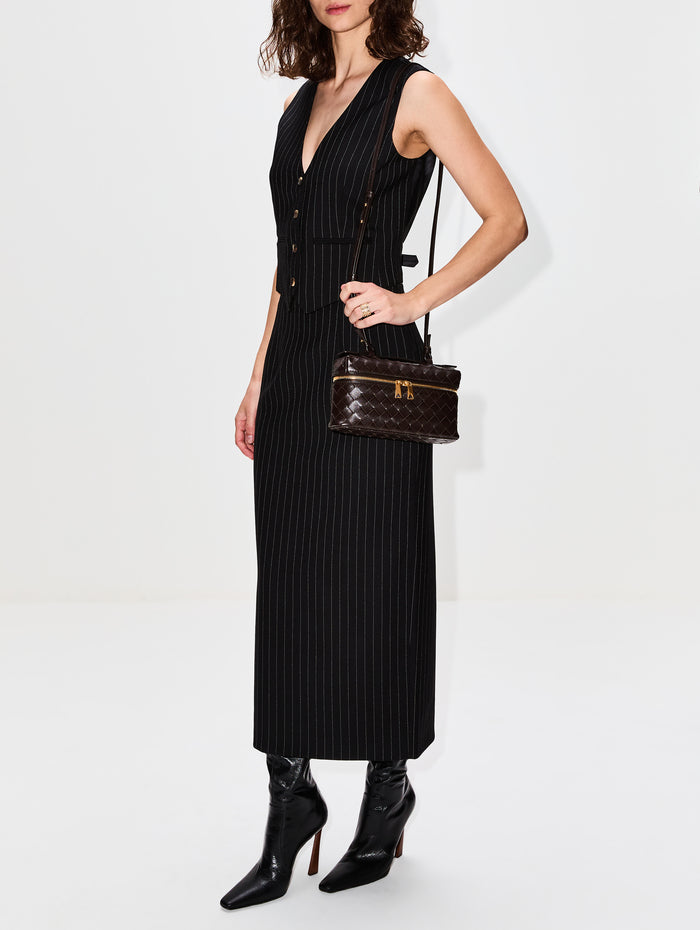 Bang Bang Vanity Case,BOTTEGA VENETA,FONDENTE/GOLD,Image 1