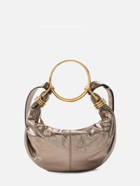 Bracelet Bag,CHLOÉ,SHINY GREY,Image 3