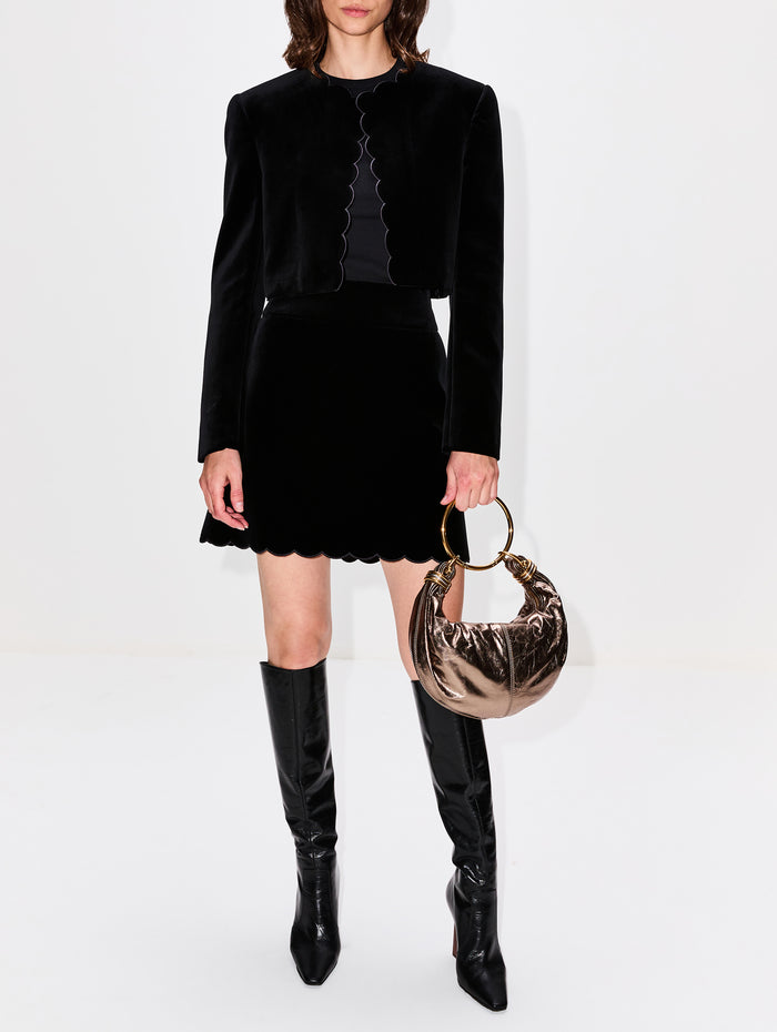 Bracelet Bag,CHLOÉ,SHINY GREY,Image 1