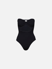Alana Swimsuit,HUNZA G,BLACK,Image 1