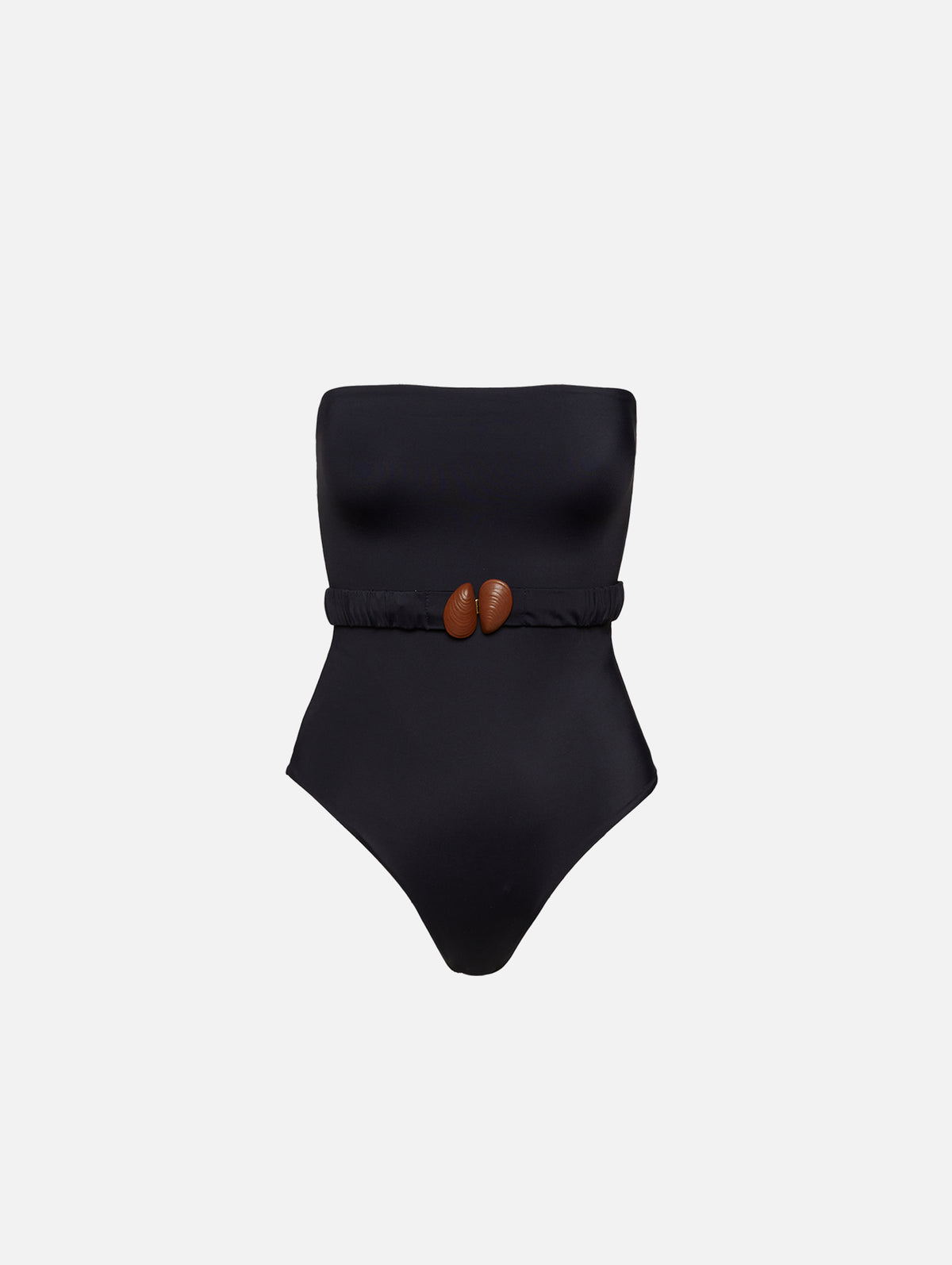 Classic One Piece Swimsuit,JOHANNA ORTIZ,BLACK,Image 1