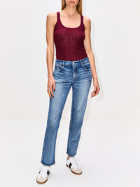 Nevin Pointelle Tank,GABRIELA HEARST,BORDEAUX,Image 2
