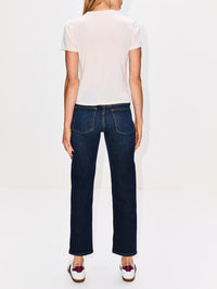 Classic Tee,RE/DONE,ANTIQUE WHITE,Image 3