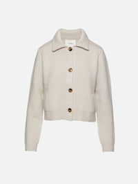 Lynna Cardigan Jacket,LISA YANG,OYSTER,Image 1