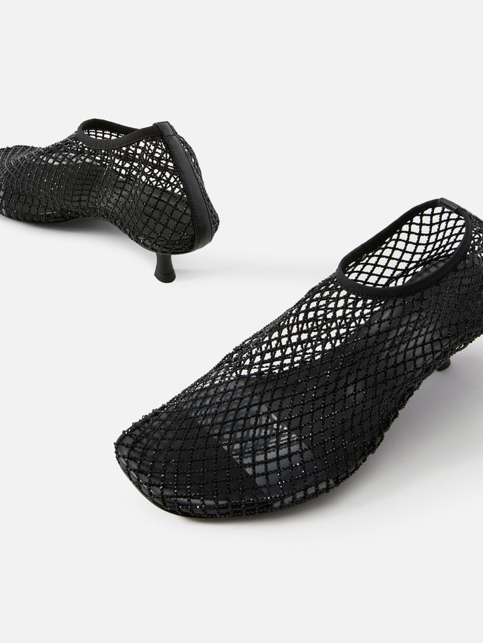 Minette Crystal Micro Heel,CHRISTOPHER ESBER,CHARCOAL,Image 1