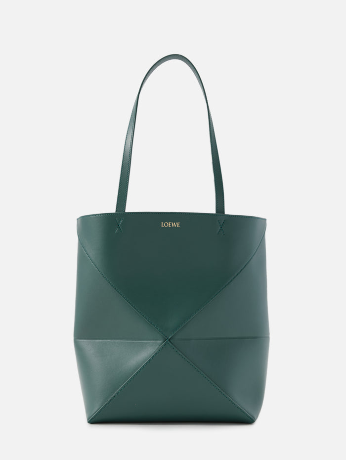 Medium Puzzle Tote,LOEWE,VETIVER,Image 1