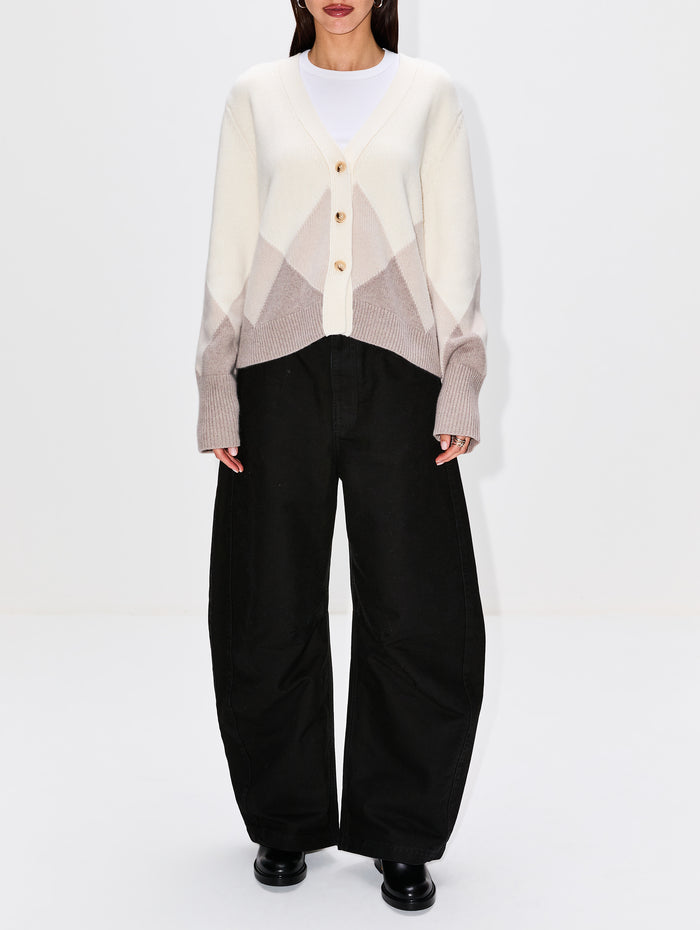 Lydia Cardigan,ARCH4,IVORY/ STORM QUARTZ,Image 1
