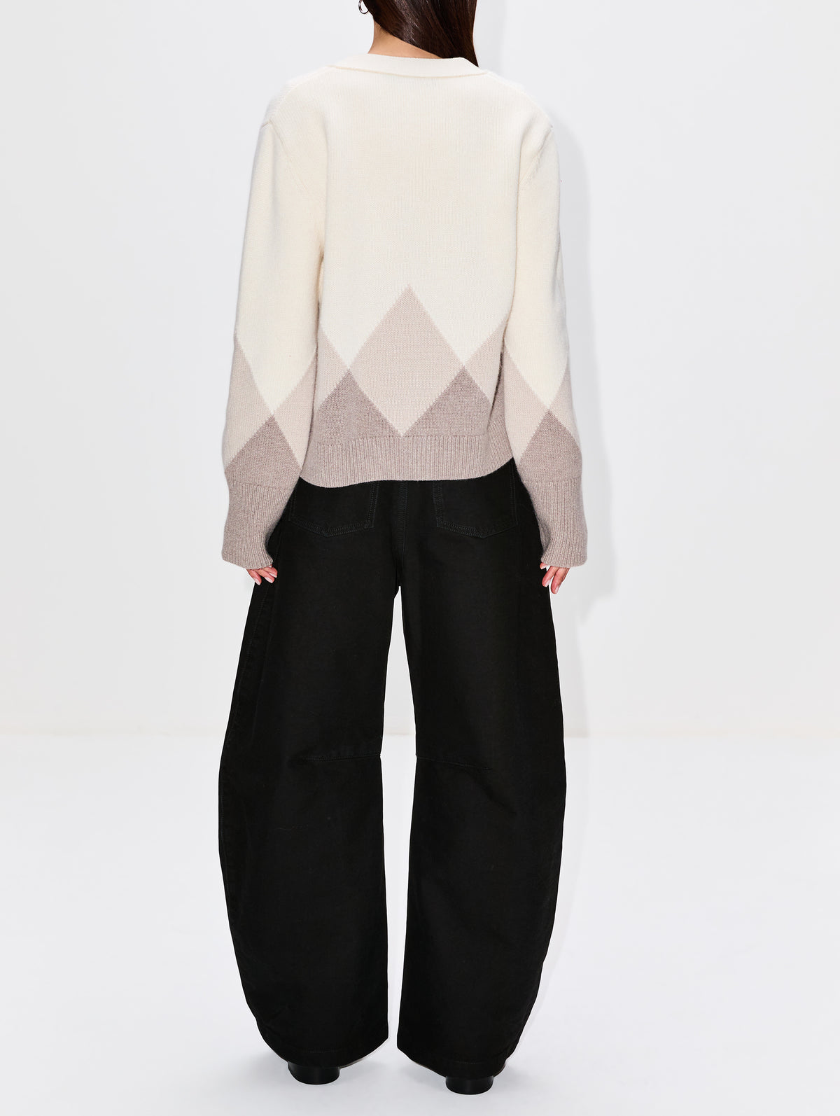 Lydia Cardigan,ARCH4,IVORY/ STORM QUARTZ,Image 3