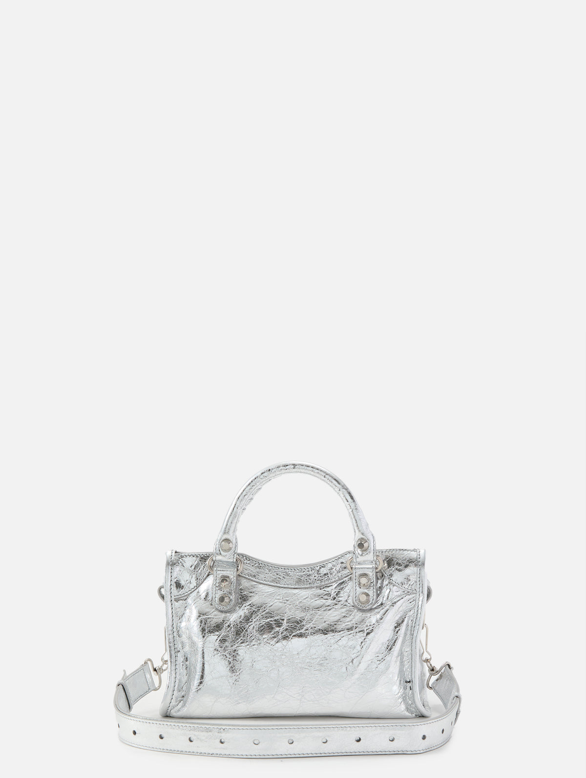 Le City Mini Bag,BALENCIAGA,SILVER,Image 3