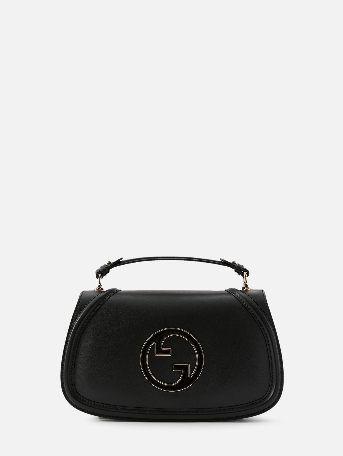 Blondie Top Handle Bag,GUCCI,BLACK/BLACK,Image 1