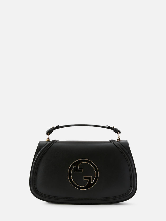 Blondie Top Handle Bag,GUCCI,BLACK/BLACK,Image 1