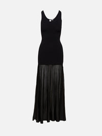 Evening Tank Dress,TOTÉME,BLACK,Image 1