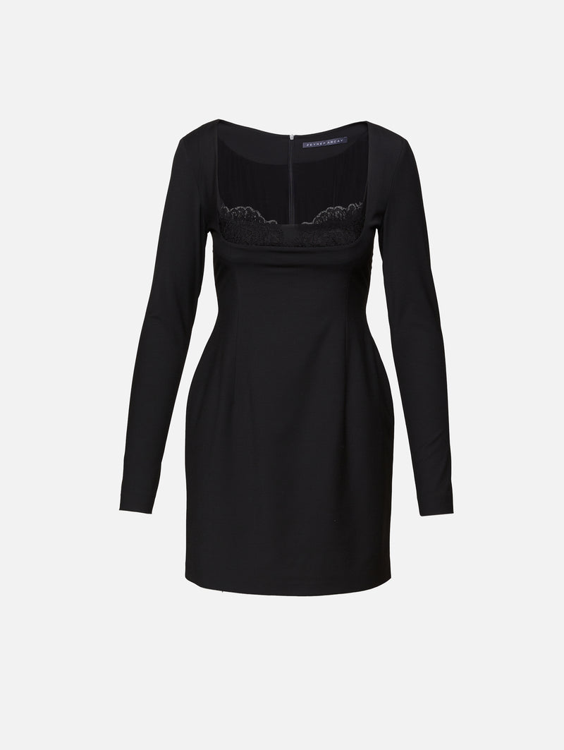 Technical Wool Mini Dress