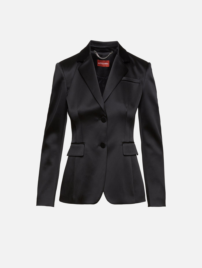 Fenice Jacket,ALTUZARRA,BLACK,Image 1