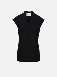 Rian Waistcoat,TOVE,BLACK,Image 1