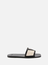 Viva Superstar Slide,VALENTINO GARAVANI,BUTTER/WHITE,Image 1