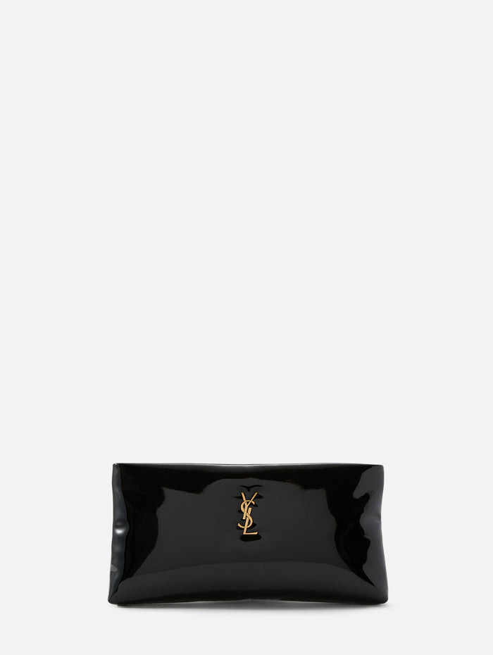 Long Zipped Pouch,SAINT LAURENT,NOIR,Image 1
